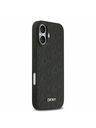 DKNY DKNY PU Leather Grid Pattern Magsafe Zadní Kryt pro iPhone 17 Black