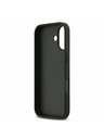 DKNY DKNY PU Leather Checkered Pattern and Stripe Zadní Kryt pro iPhone 17 Black