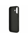 Guess Guess PU Fixed Glitter 4G Metal Logo Zadní Kryt pro iPhone 17 Black