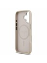 Guess Guess PU Leather Triangle Logo MagSafe Zadní Kryt pro iPhone 17 Pink