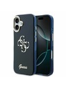 Guess Guess IML 4G Script Metal Logo Zadní Kryt pro iPhone 17 Blue