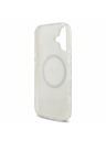 Guess Guess IML Flowers Allover Strap MagSafe Zadní Kryt pro iPhone 17 White