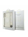 Guess Guess IML Flowers Allover Strap MagSafe Zadní Kryt pro iPhone 17 White