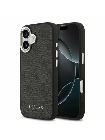 Guess Guess 4G MagSafe Zadní Kryt pro iPhone 17 Black