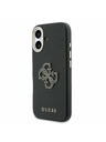 Guess Guess PU Resin Logo Zadní Kryt pro iPhone 17 Black
