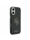 Guess Guess PU Resin Logo Zadní Kryt pro iPhone 17 Black