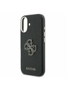 Guess Guess PU Resin Logo Zadní Kryt pro iPhone 17 Black