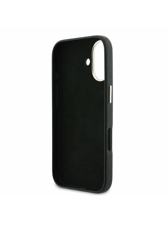Guess Guess PU Resin Logo Zadní Kryt pro iPhone 17 Black