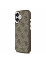 Guess Guess 4G MagSafe Zadní Kryt pro iPhone 17 Brown
