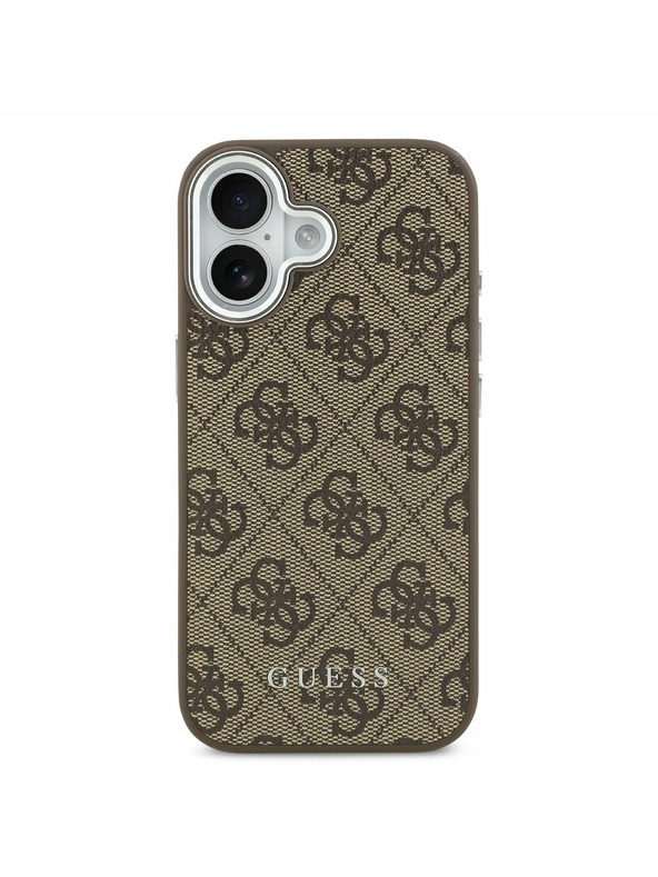 Guess Guess 4G MagSafe Zadní Kryt pro iPhone 17 Brown