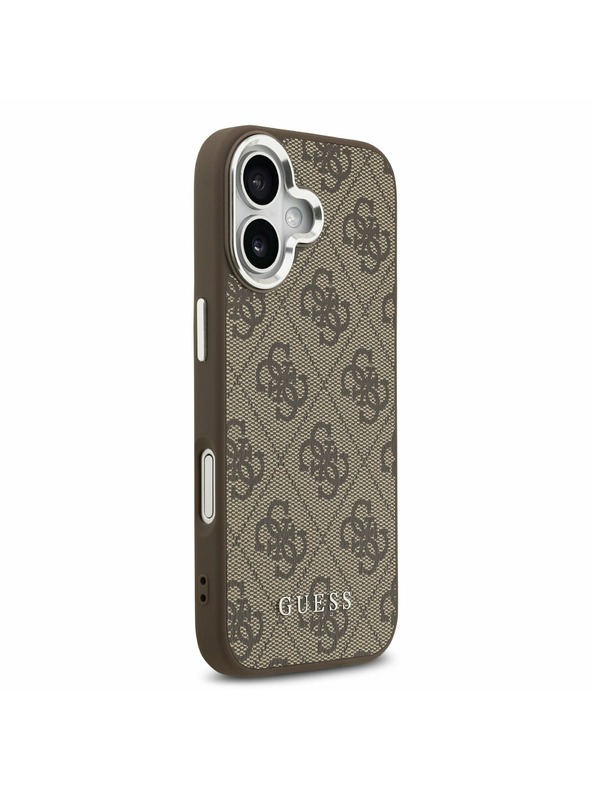 Guess Guess 4G MagSafe Zadní Kryt pro iPhone 17 Brown