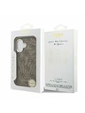 Guess Guess 4G MagSafe Zadní Kryt pro iPhone 17 Brown