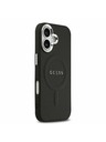 Guess Guess PU Saffiano MagSafe Zadní Kryt pro iPhone 17 Black
