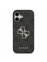 Guess Guess PU 4G Metal Logo Zadní Kryt pro iPhone 17 Grey