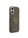 Guess Guess PU Resin Logo Zadní Kryt pro iPhone 17 Brown