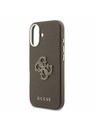 Guess Guess PU Resin Logo Zadní Kryt pro iPhone 17 Brown