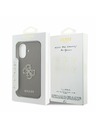 Guess Guess PU Resin Logo Zadní Kryt pro iPhone 17 Brown