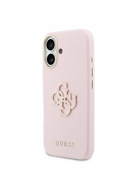 Guess Guess PU Resin Logo Zadní Kryt pro iPhone 17 Pink