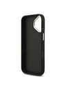 Guess Guess PU Grained 4G Metal Logo Zadní Kryt pro iPhone 17 Black