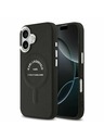 Karl Lagerfeld Karl Lagerfeld PU RSG Logo MagSafe Zadní Kryt pro iPhone 17 Black