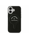 Karl Lagerfeld Karl Lagerfeld PU RSG Logo MagSafe Zadní Kryt pro iPhone 17 Black