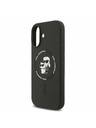 Karl Lagerfeld Karl Lagerfeld Liquid Silicone Karl and Choupette MagSafe Zadní Kryt pro iPhone 17 Black