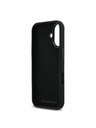 Karl Lagerfeld Karl Lagerfeld Liquid Silicone Metal Ikonik Zadní Kryt pro iPhone 17 Black