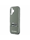 Karl Lagerfeld Karl Lagerfeld IML K&CH Heads Logo MagSafe Zadní Kryt pro iPhone 17 Black