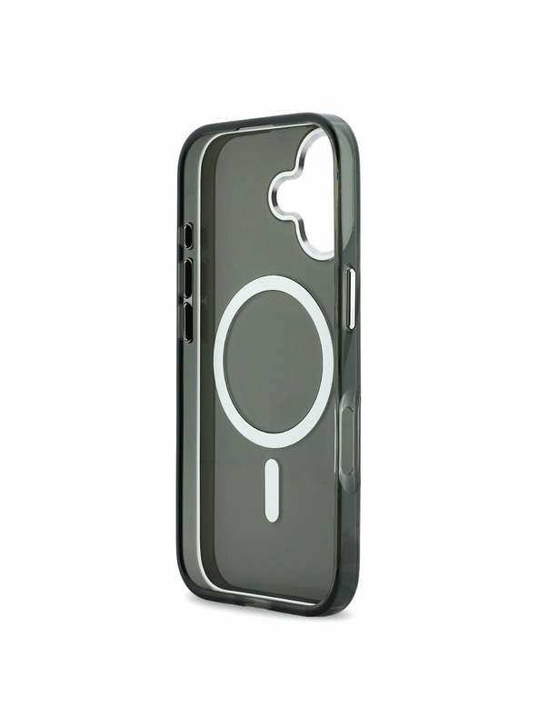 Karl Lagerfeld Karl Lagerfeld IML K&CH Heads Logo MagSafe Zadní Kryt pro iPhone 17 Black