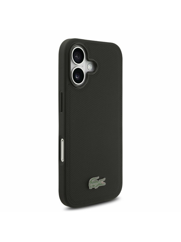 Lacoste Lacoste Iconic Petit Pique MagSafe Zadní Kryt + Peněženka pro iPhone 17 Black