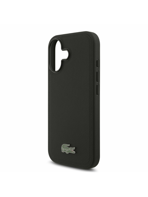 Lacoste Lacoste Iconic Petit Pique MagSafe Zadní Kryt + Peněženka pro iPhone 17 Black