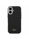 Lacoste Lacoste PVC Iconic Petit Pique Metal Logo MagSafe Zadní Kryt pro iPhone 17 Black