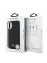 Lacoste Lacoste PVC Iconic Petit Pique Metal Logo MagSafe Zadní Kryt pro iPhone 17 Black