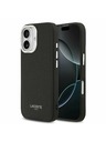 Lacoste Lacoste PU Leather Champs Elysees MagSafe Zadní Kryt pro iPhone 17 Black