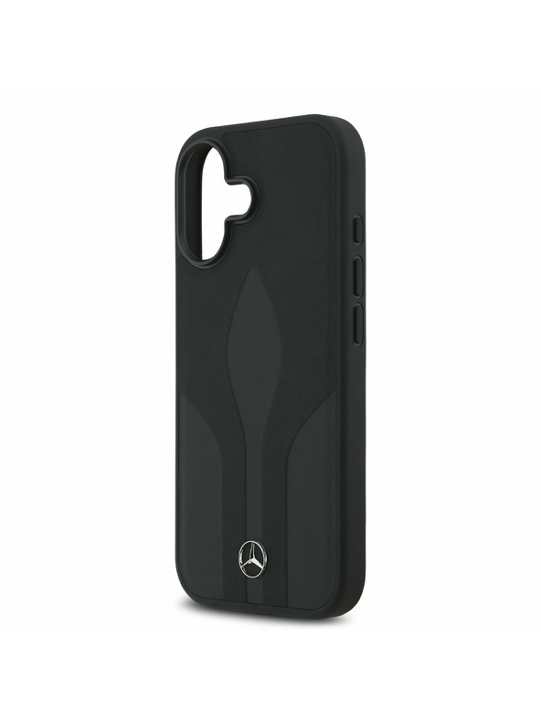 Mercedes Mercedes Leather The Move MagSafe Zadní Kryt pro iPhone 17 Black