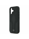 Mercedes Mercedes Leather The Move MagSafe Zadní Kryt pro iPhone 17 Black