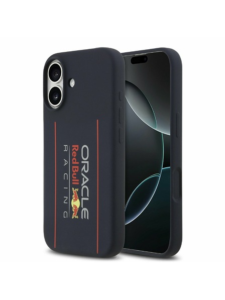 Red Bull Red Bull Silicone Vertical Logo MagSafe Zadní Kryt pro iPhone 17 Navy