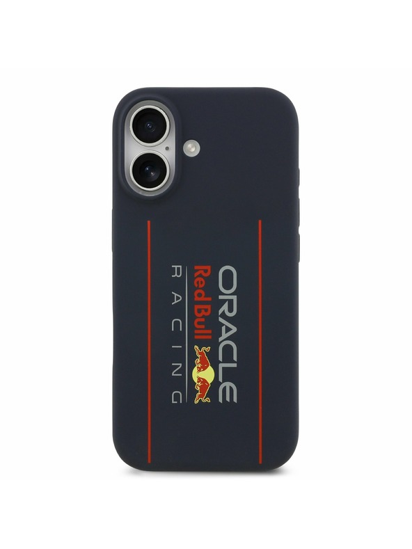 Red Bull Red Bull Silicone Vertical Logo MagSafe Zadní Kryt pro iPhone 17 Navy