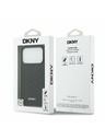 DKNY DKNY PU Leather Grid Pattern Magsafe Zadní Kryt pro iPhone 17 Pro Black
