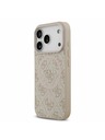 Guess Guess PU Leather 4G Colored Ring MagSafe Zadní Kryt pro iPhone 17 Pro Pink