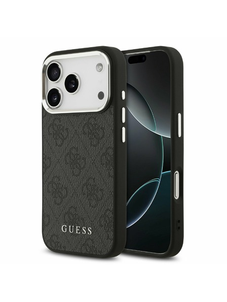 Guess Guess 4G MagSafe Zadní Kryt pro iPhone 17 Pro Black
