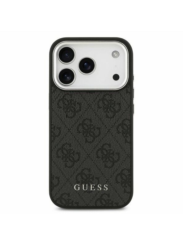 Guess Guess 4G MagSafe Zadní Kryt pro iPhone 17 Pro Black