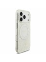 Guess Guess IML Flowers Allover Strap MagSafe Zadní Kryt pro iPhone 17 Pro White