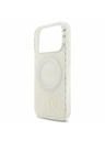 Guess Guess IML Flowers Allover Strap MagSafe Zadní Kryt pro iPhone 17 Pro White