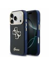 Guess Guess IML 4G Script Metal Logo Zadní Kryt pro iPhone 17 Pro Blue