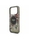 Guess Guess IML Flowers Strap MagSafe Zadní Kryt pro iPhone 17 Pro Black