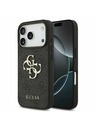 Guess Guess PU 4G Metal Logo Zadní Kryt pro iPhone 17 Pro Grey