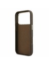 Guess Guess PU Resin Logo Zadní Kryt pro iPhone 17 Pro Brown