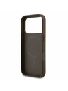 Guess Guess PU Leather 4G Colored Ring MagSafe Zadní Kryt pro iPhone 17 Pro Brown