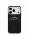 Karl Lagerfeld Karl Lagerfeld PU RSG Logo MagSafe Zadní Kryt pro iPhone 17 Pro Black